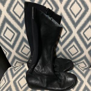 Black Leather Boots 6